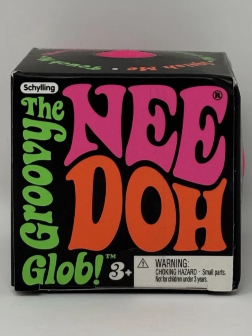 NeeDoh GROOVY GLOB (PINK) Super Solid Squish! - SCHYLLING / NEW / AUTHENTIC‼️